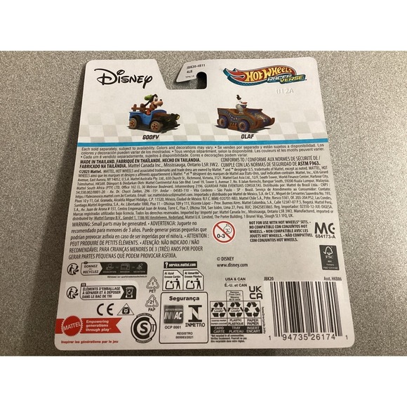 2025 Mattel Hot Wheels Racer Verse Mickey & Friends Goofy - New - Picture 2 of 3